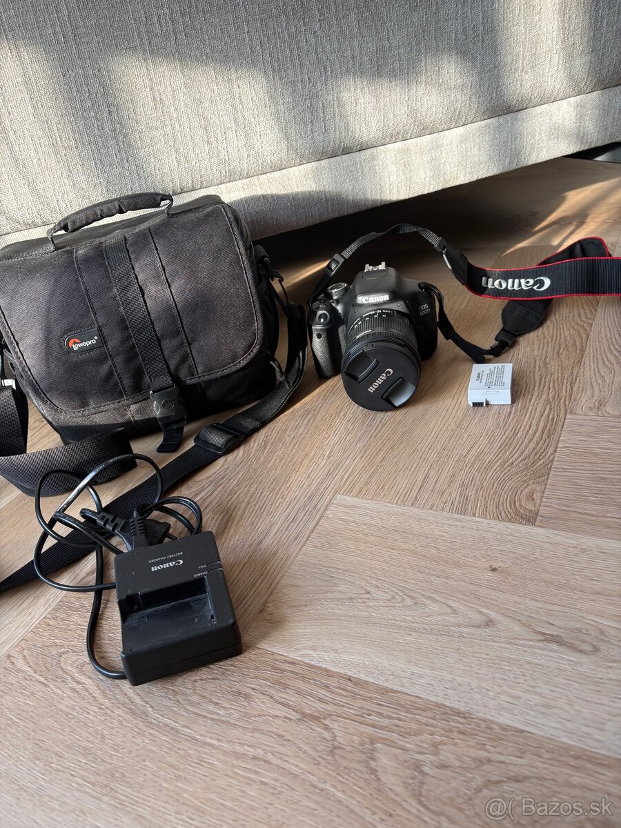 Canon EOS 600D + objektív 18–55mm IS (KIT) + príslušenstvo - 2