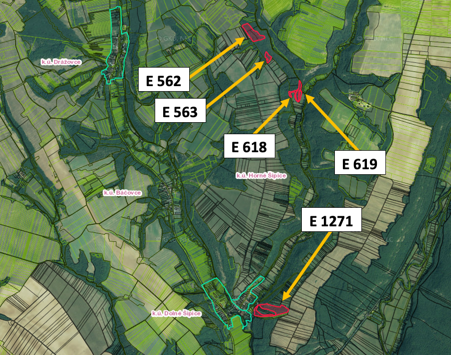 Hontianske Tesáre – 1.716 m2 LESNÉ POZEMKY - 2