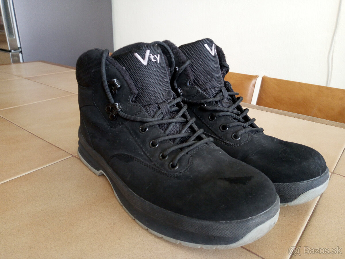 Panske zimne kozene topanky VICTORY. - 2