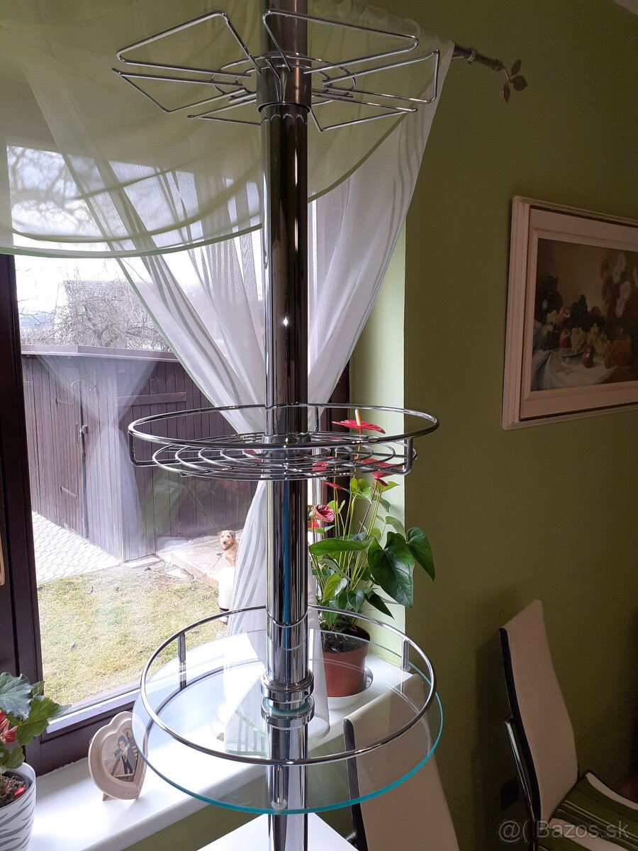 Predám kvalitný celokovový vešiak do kuchyne - tyč - 2