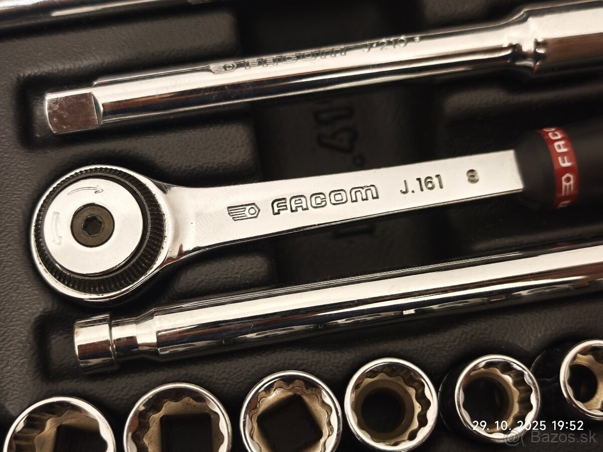 Profi Gola sada Facom 3/8 12-hranné orechy - 2