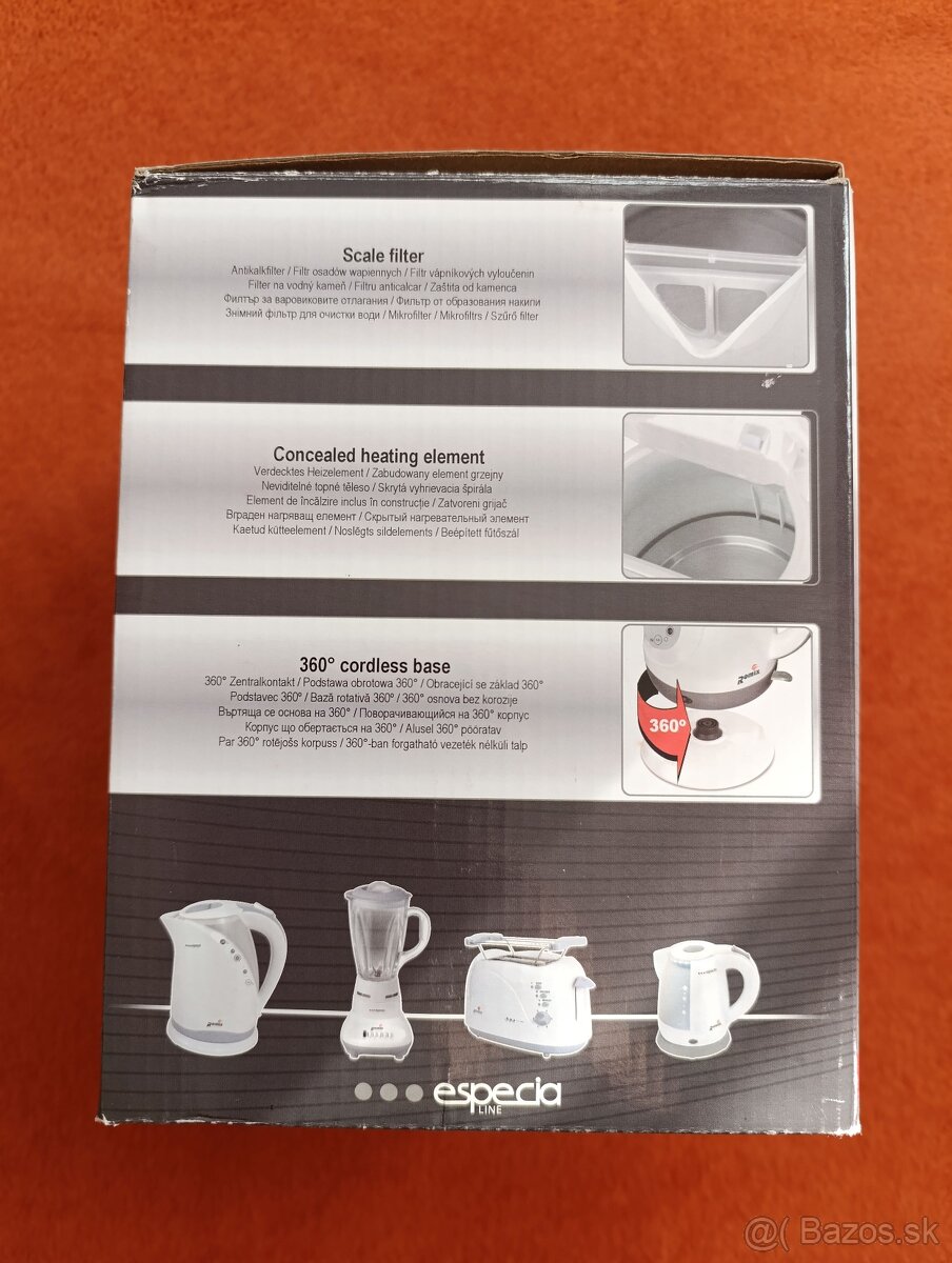 Rýchlovarná kanvica Romix - 2