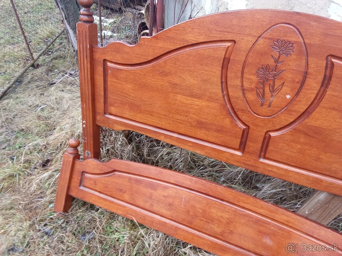 Manželská posteľ vintage - 2