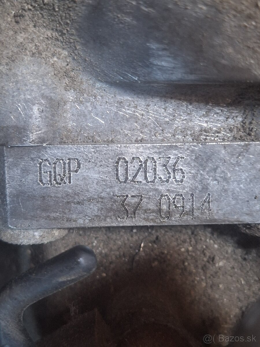 Prevodovka VW Koncern kód GQP - 2