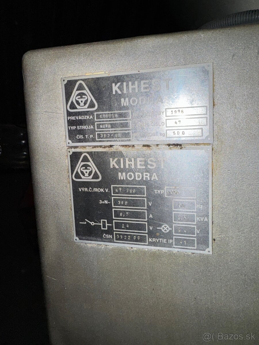 KIHEST Modra – Vákuový plnič (typ 47) - 2