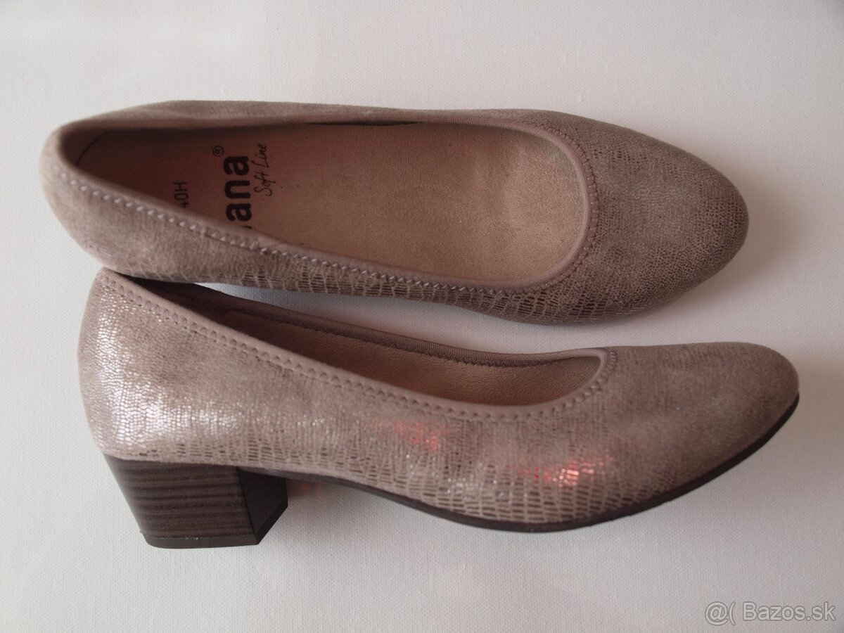 Predám dámske lodičky značky Jana - 2