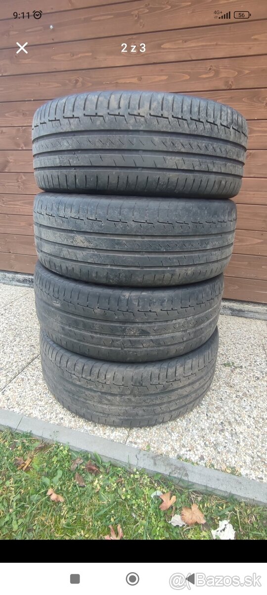 Letné pneumatiky Continental - 2