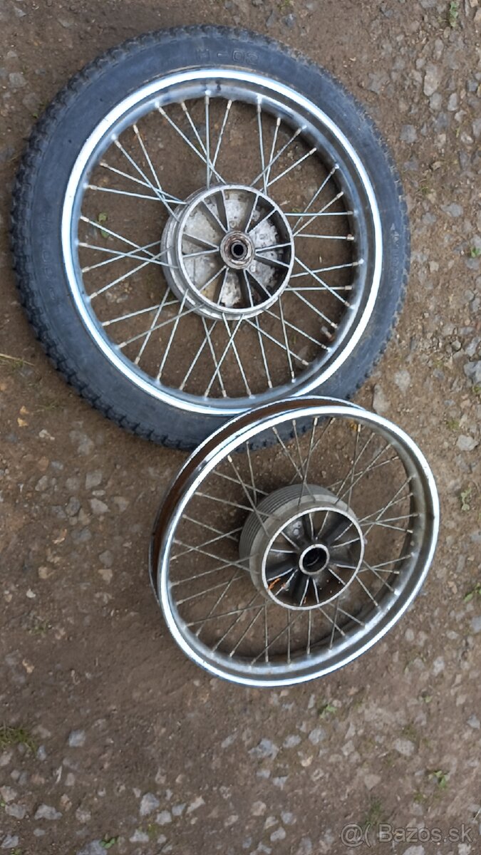 Kolesa Čz 125/175/250 - 2