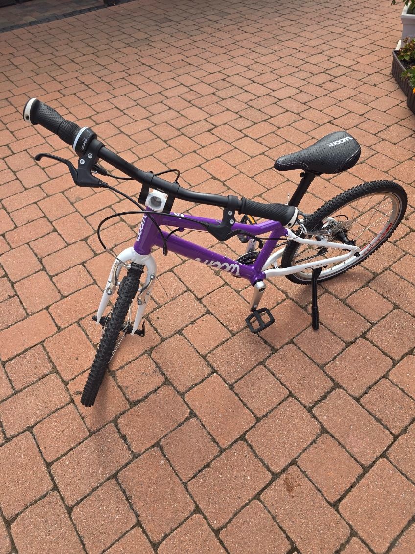 Detsky bicykel Woom 4 fialový - 2