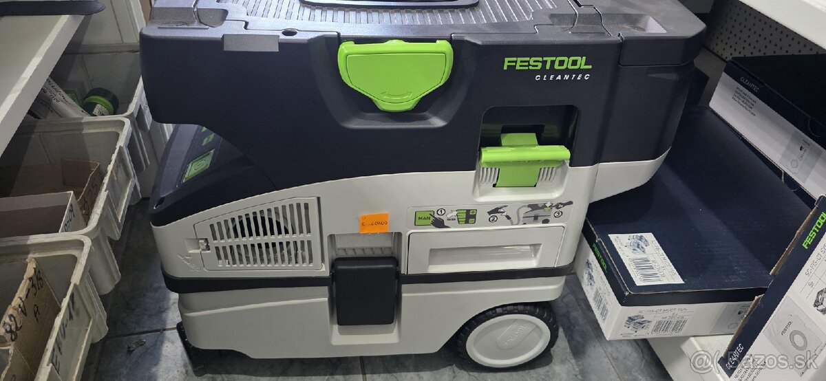 Predám akumulátorový vysávač Festool CTLC MINI I novy s dph - 2