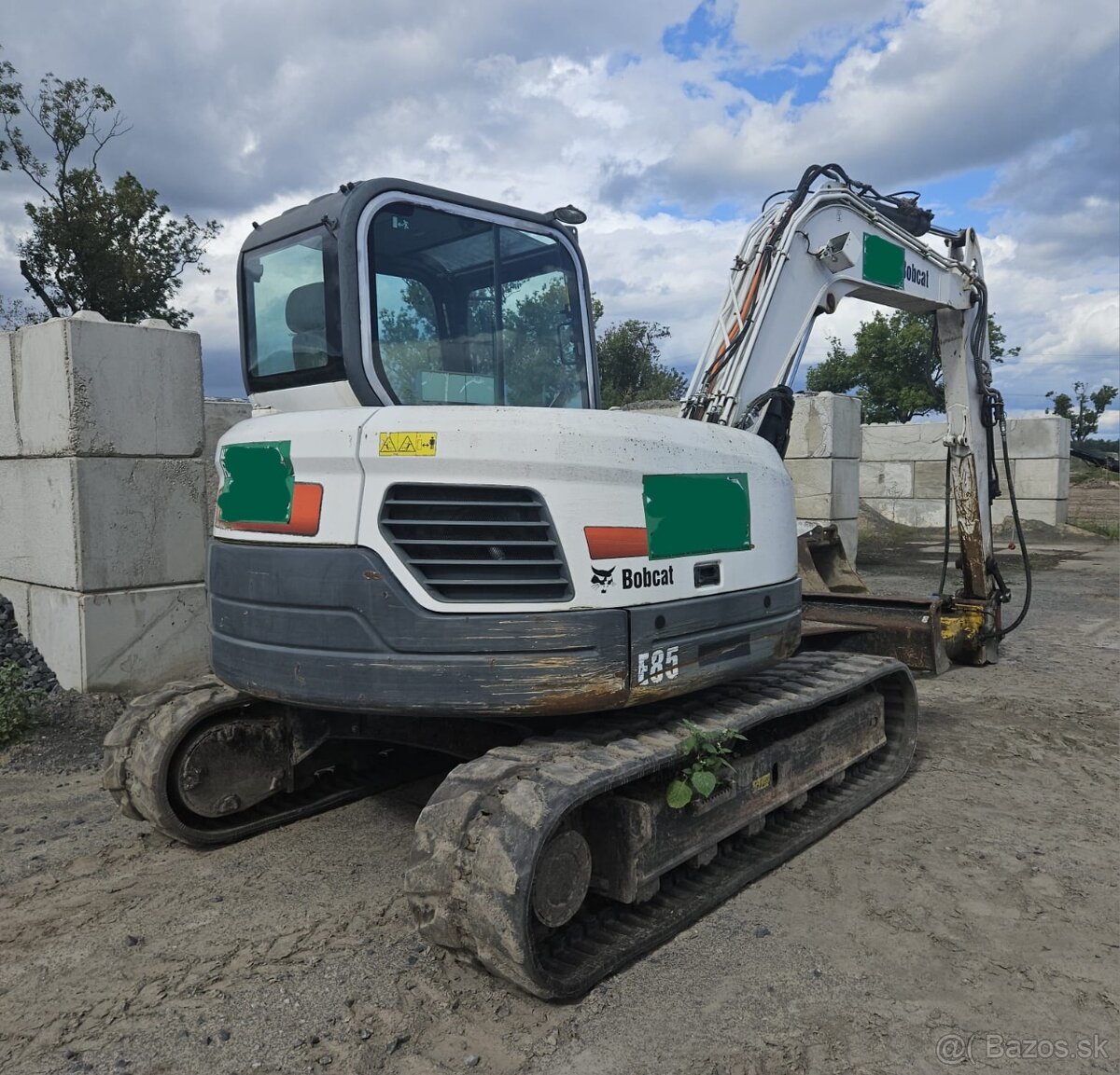 Pásový minibagr BOBCAT E85 - 2