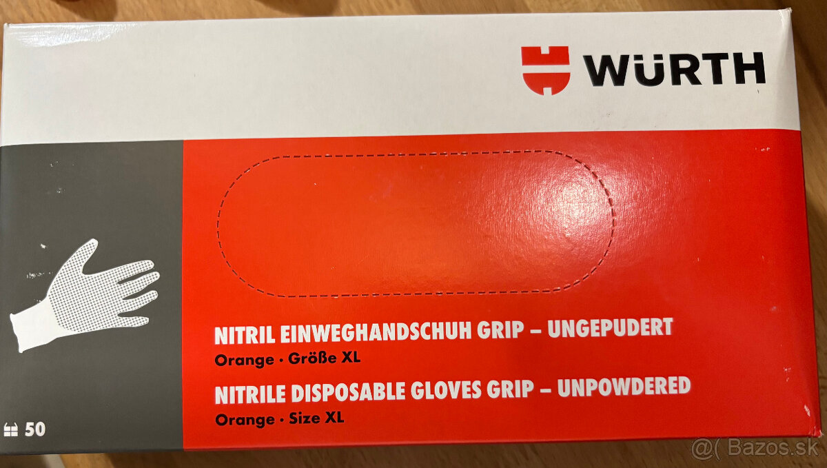 Nitrilové rukavice Wurth - 2