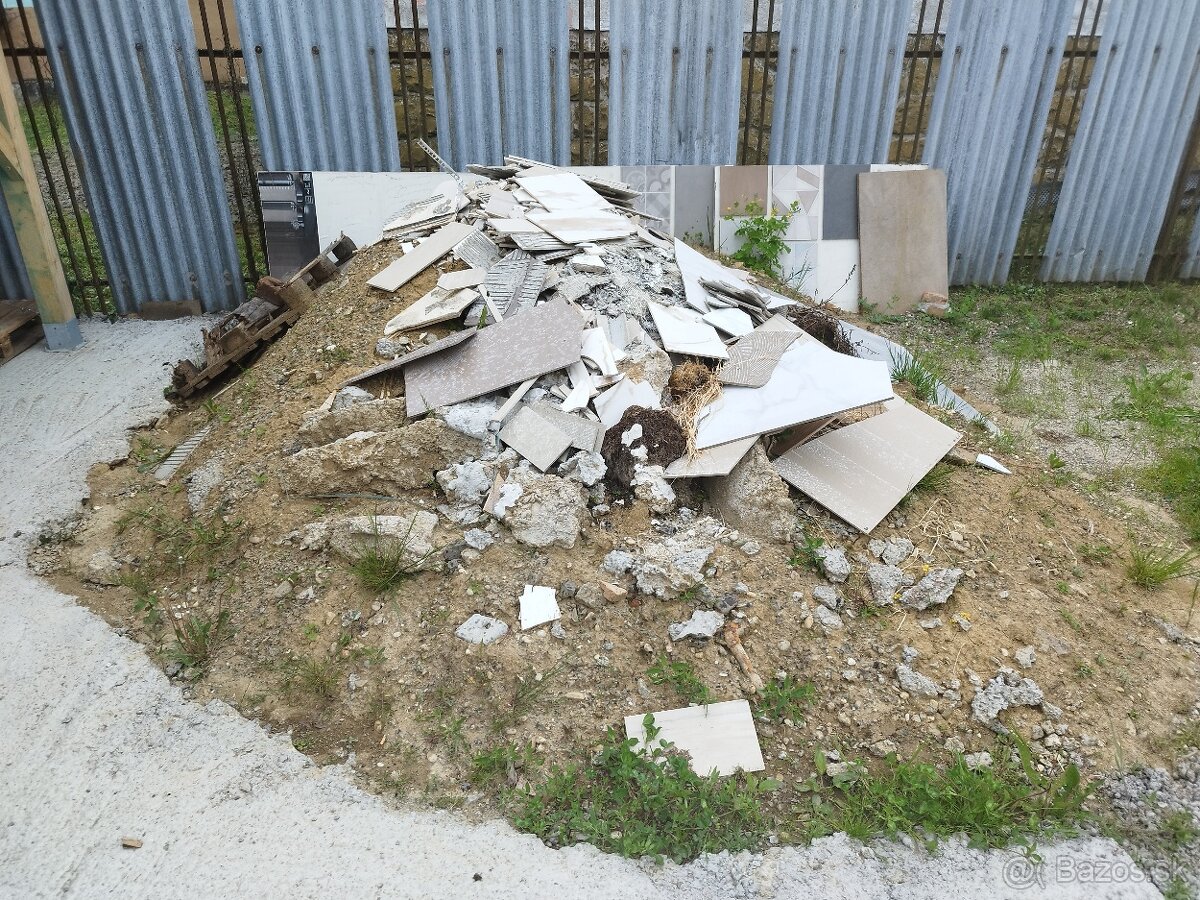 Darujem suť za odvoz - 2