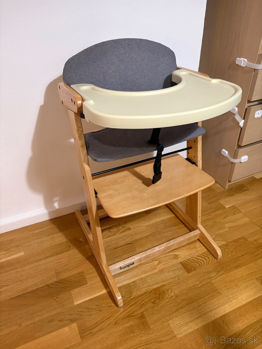 Drevená jedálenská stolička Zopa - 2