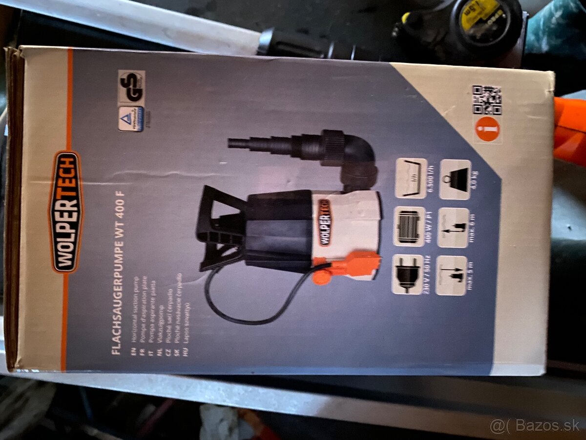 Kalove cerpadlo - Wolpertech WT 400 F - 2