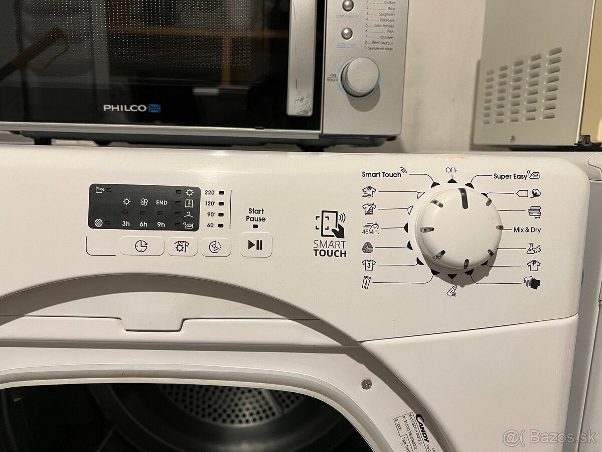 Predám úspornú sušičku CANDY Smart Pro (7 kg) – A+++ - 2