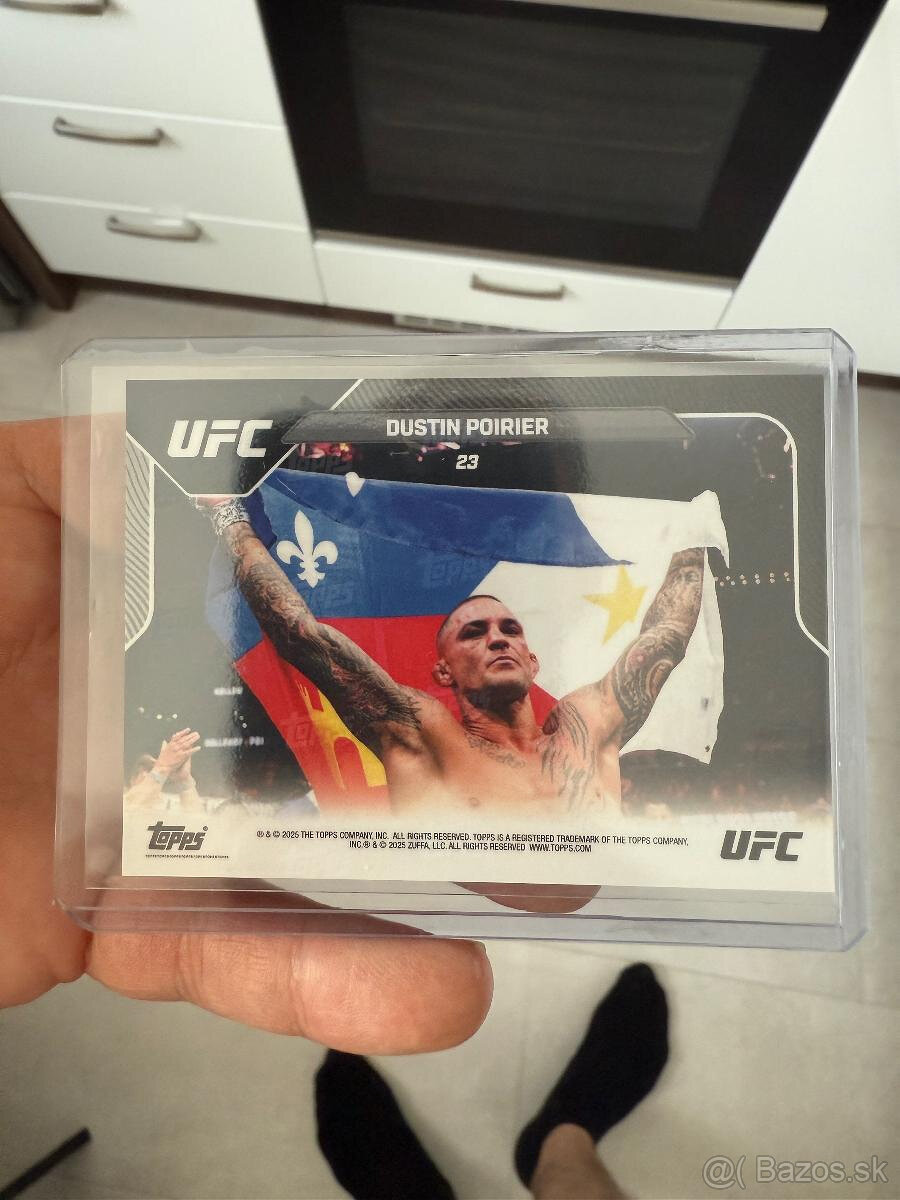 UFC kartička Dustin Poirier – Topps Now - 2