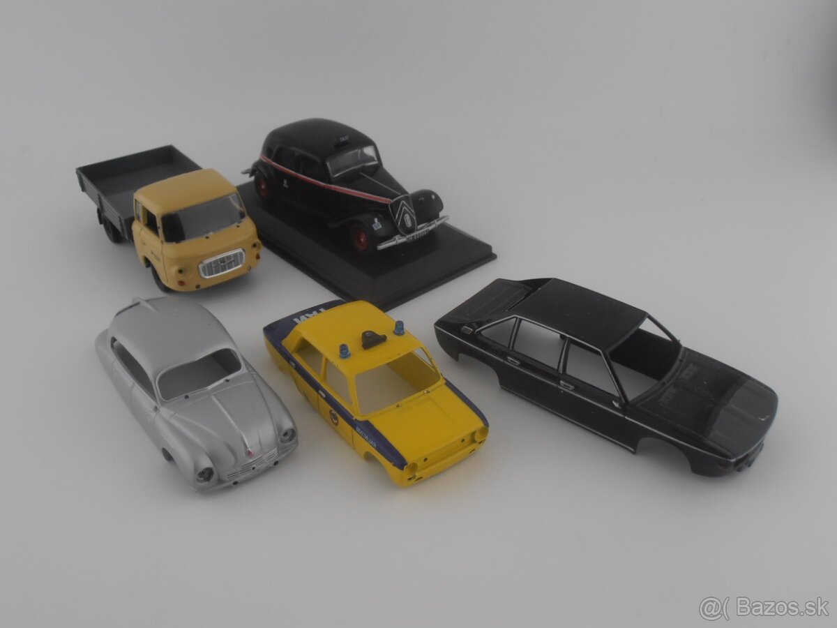 Karosérie, vraky 1/43 - 2