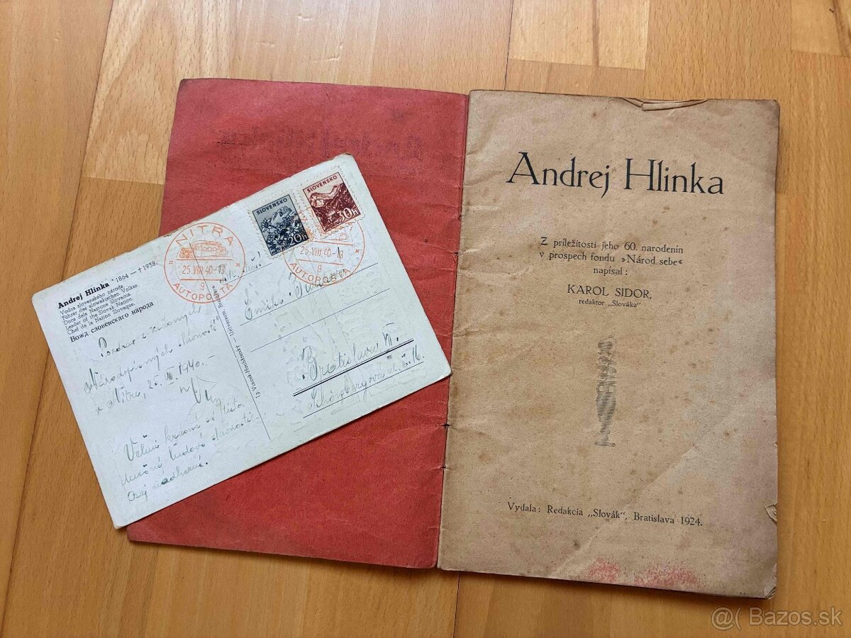 Hlinka - kniha a foto - 2