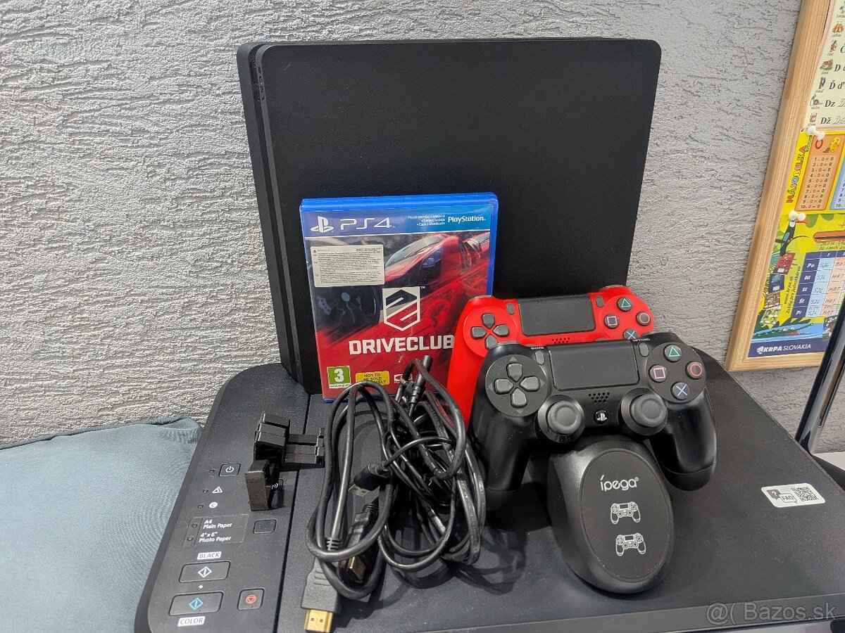 Predám Playstation 4 slim 1TB - 2