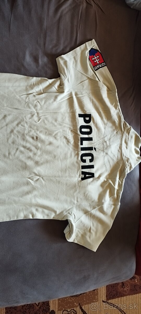 Polokošeľa zelená polícia - 2