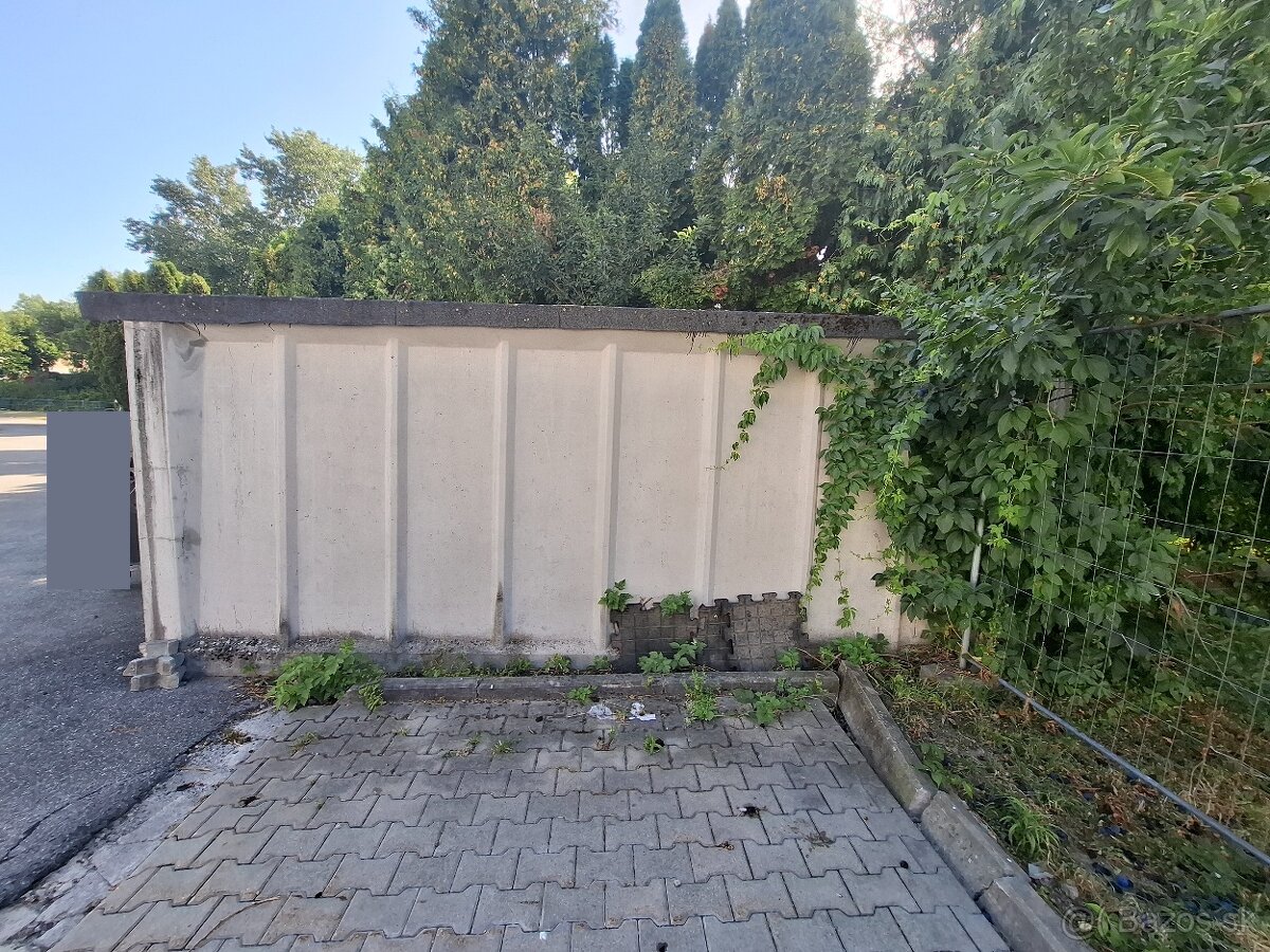 Garáž - betonová - 2