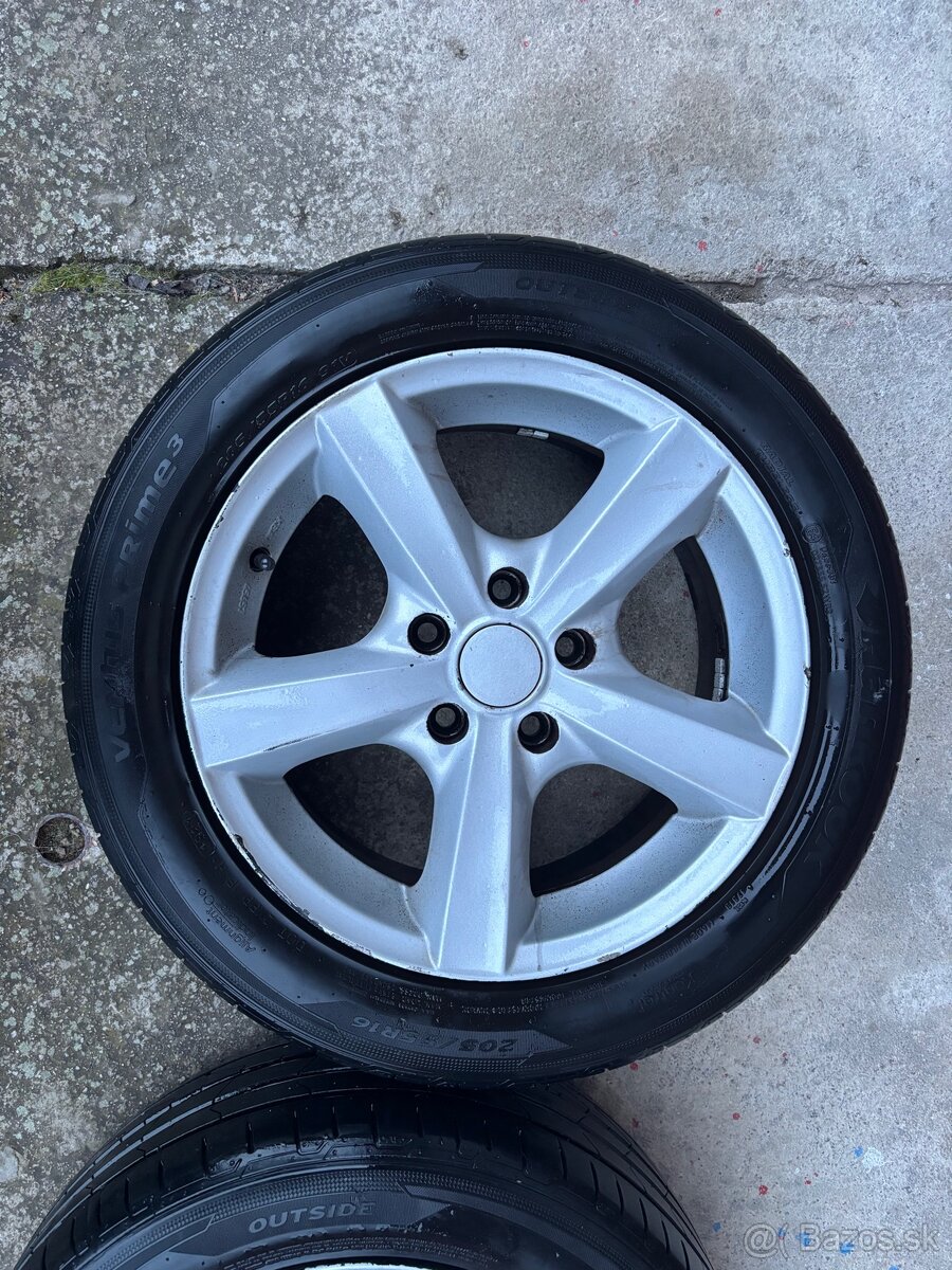 Letné pneu 205/55 r16 s diskami - 2