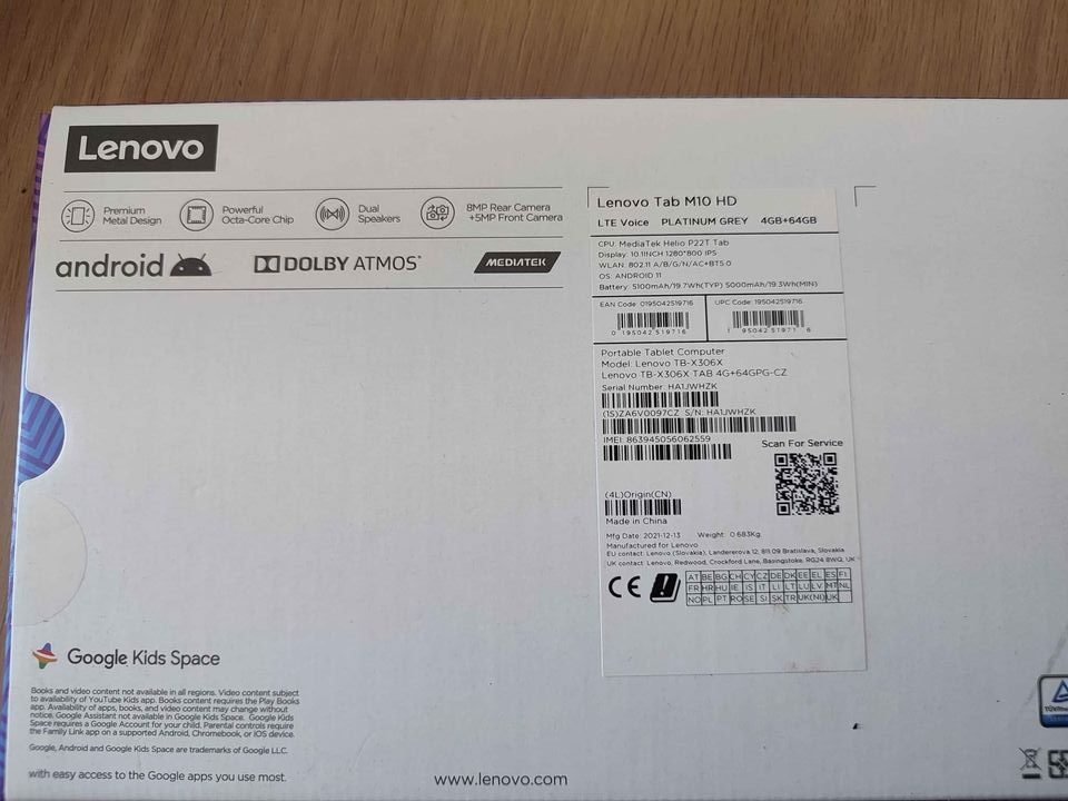 Lenovo tab m10 hd + klavesnica - 2
