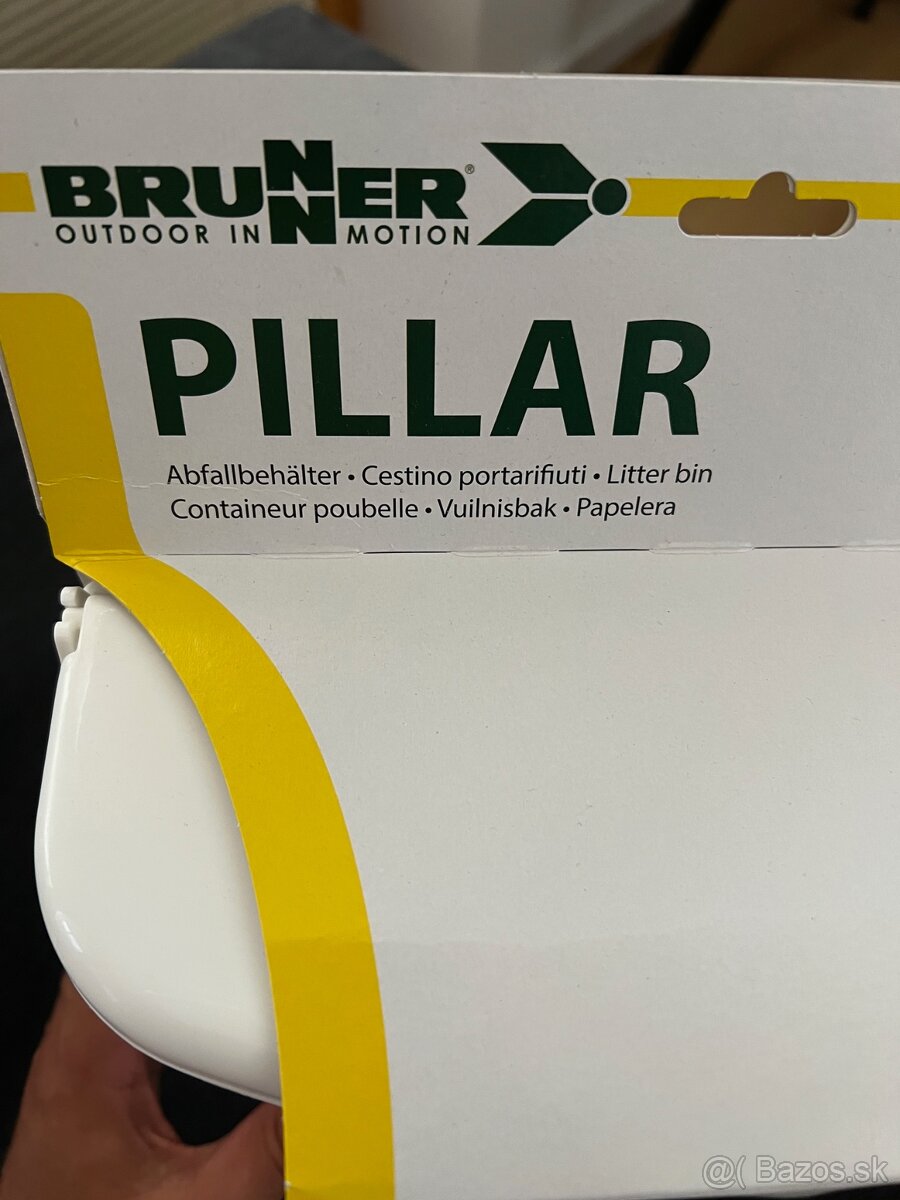 Predám Brunner odpadkový kôš do karavanu 5,5l - 2