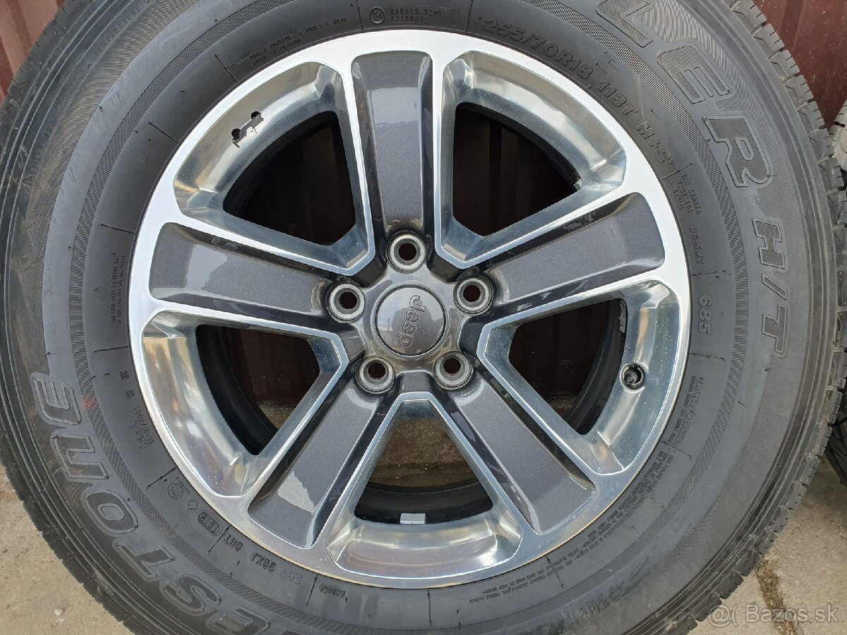 Kolesa ORIGINÁL JEEP 5x127 7,5x18 ET44,45