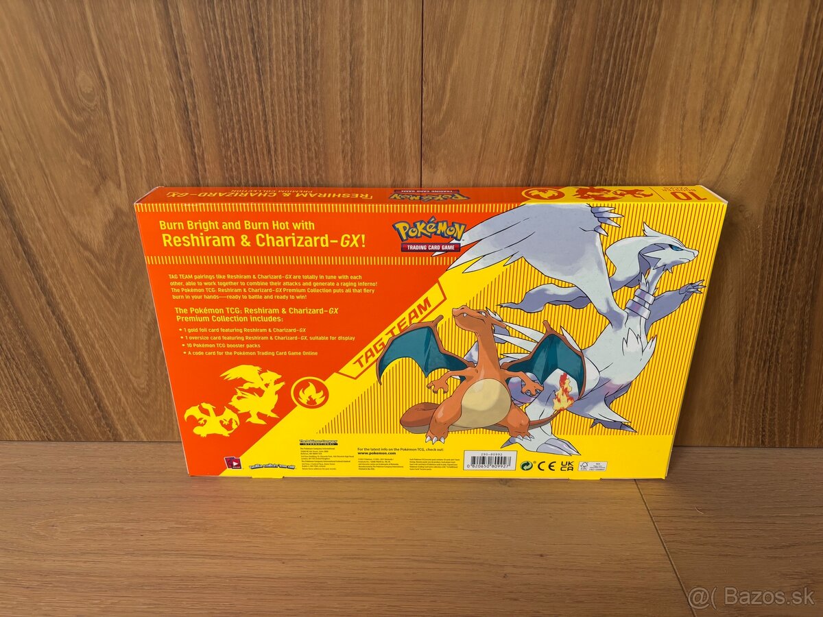 POKEMON RESHIRAM & CHARIZARD GX BOX - 2