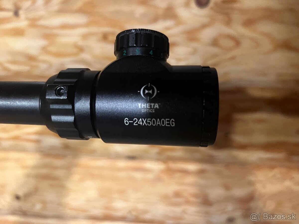 Theta optics 6-24x50A0EG puškohľad - 2