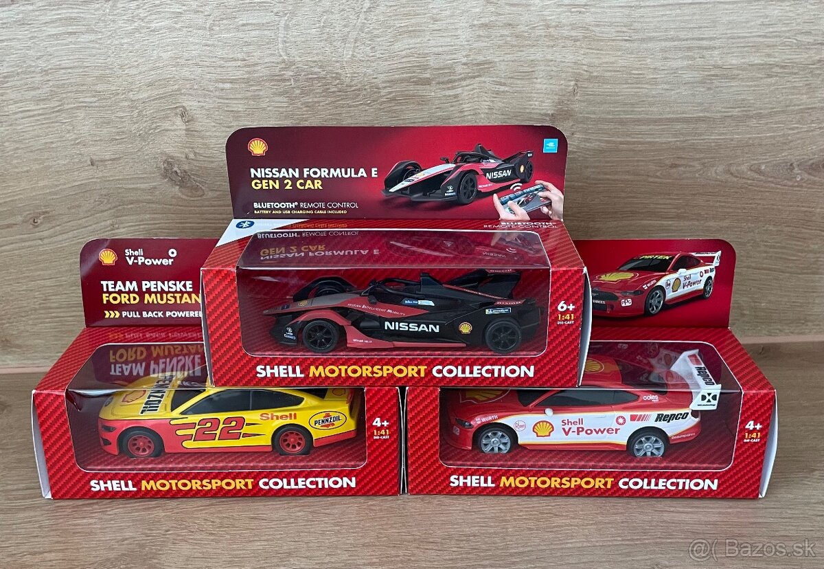 Modely Shell motosport collection AUTÁ - 2