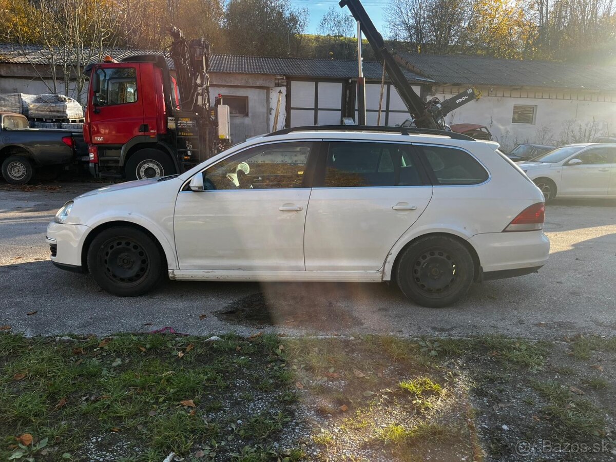 Rozpredám volkswagen golf 5 variant, kufrove dvere predané - 2