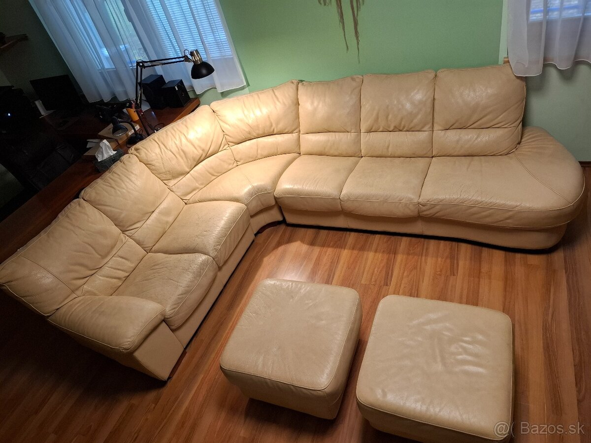 Kožená sedačka veľká - 2