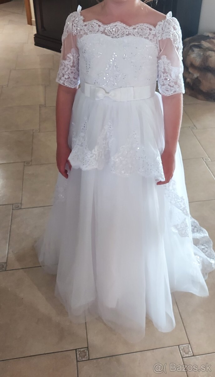 Saty dievcenske biele prijimanie - 2