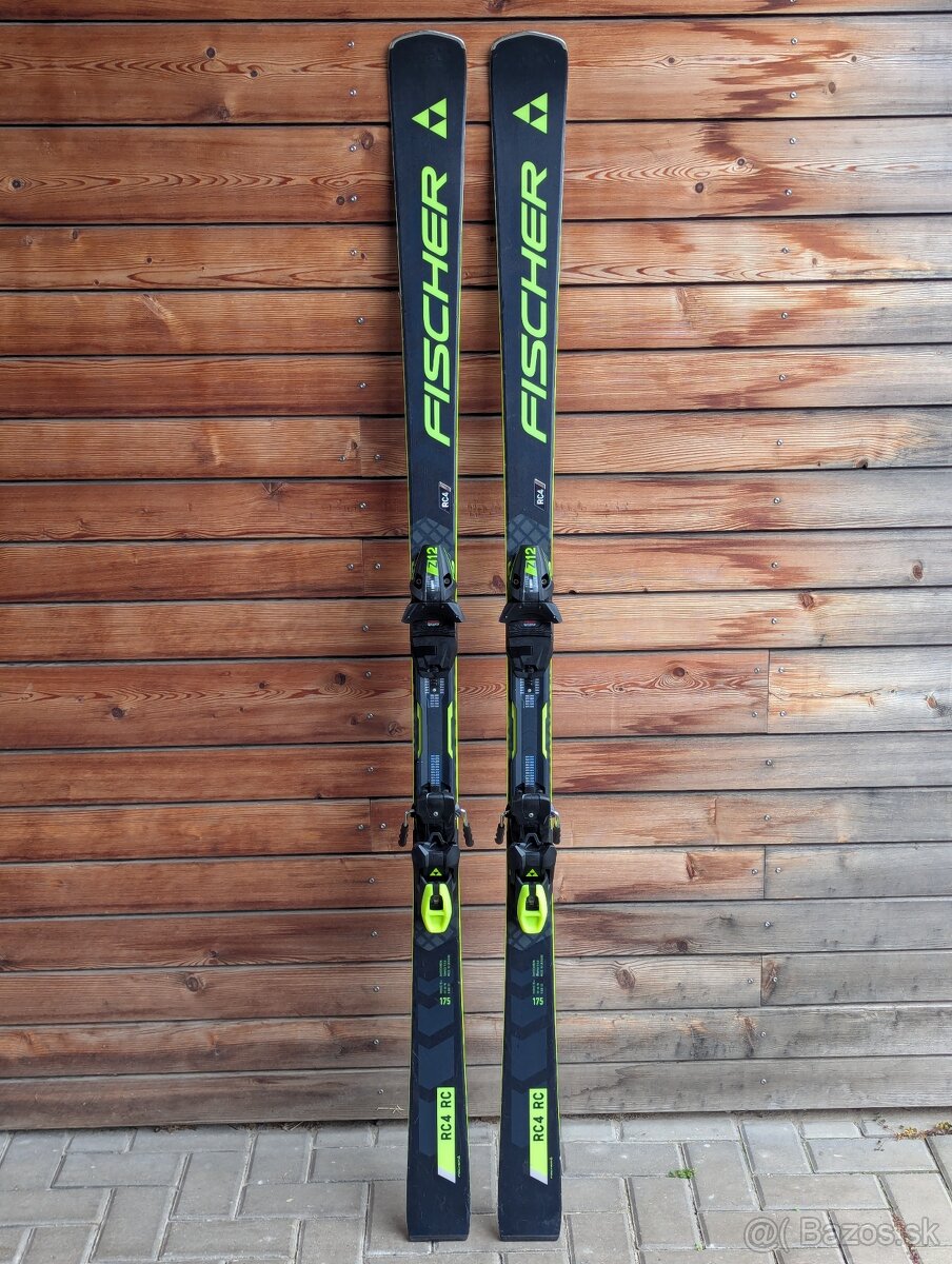 lyže Fischer RC4 WC RC MT, 175 cm, 24/25, PERFEKTNÍ STAV - 2