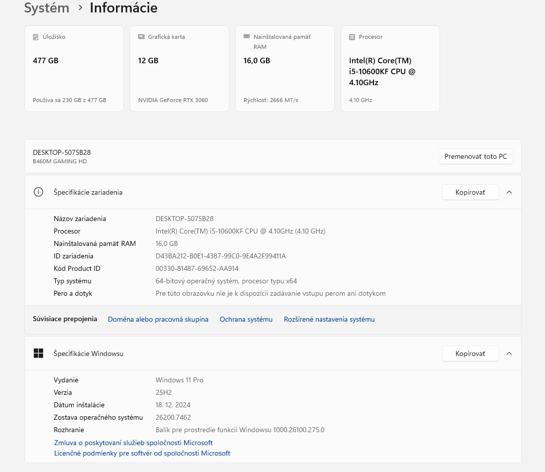 Predám komplet herný PC - 2