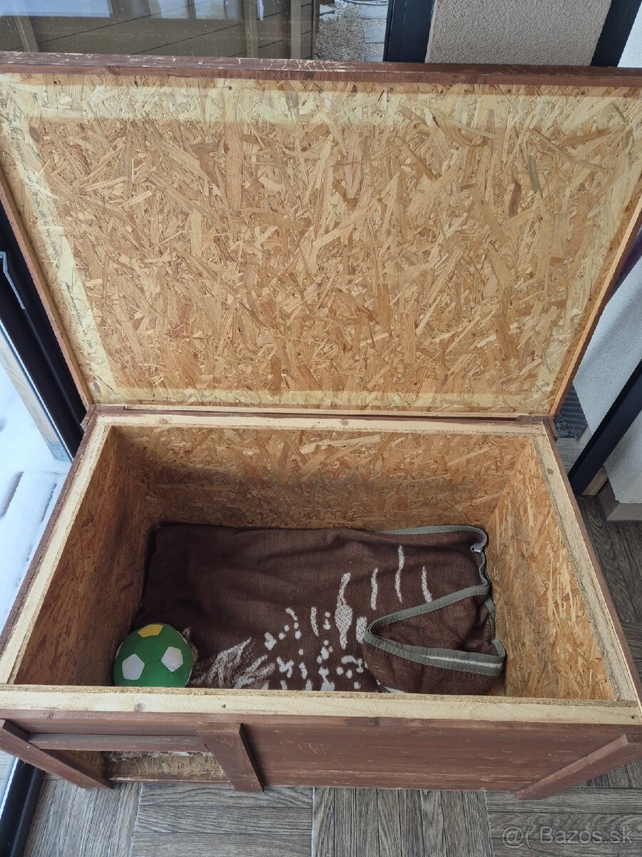 PREDAM Zateplena drevena buda pre psa - 2