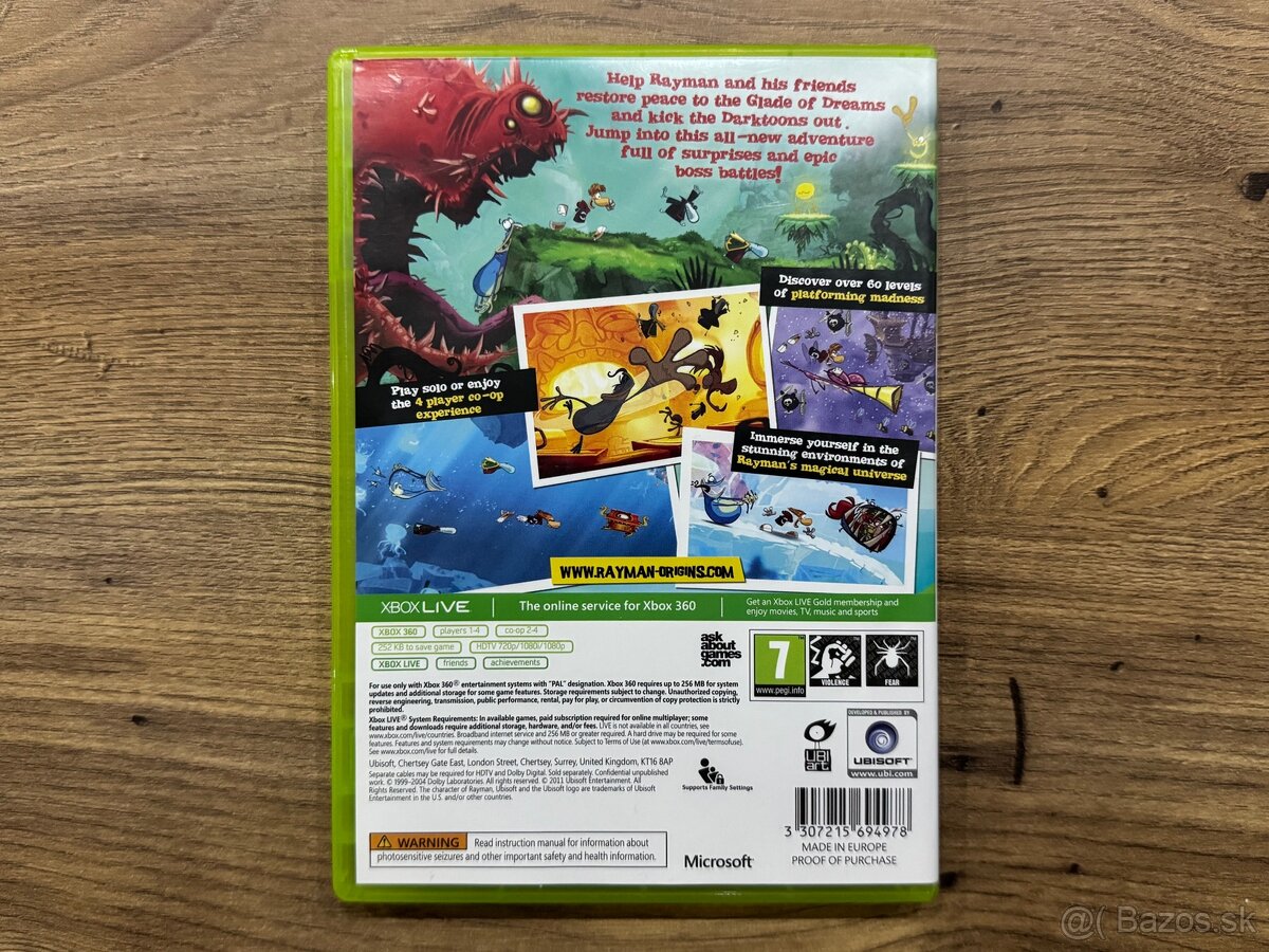 Hra Xbox 360 - Rayman Origins - 2