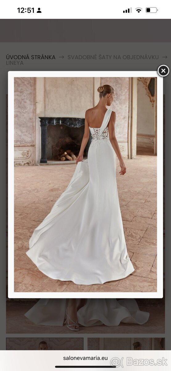 Jedinečné svadobné šaty - 2