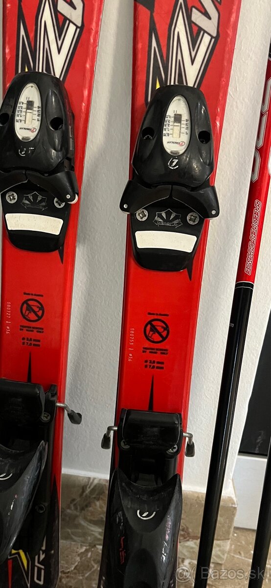 Detske lyze 80cm s palicami 85cm - 2