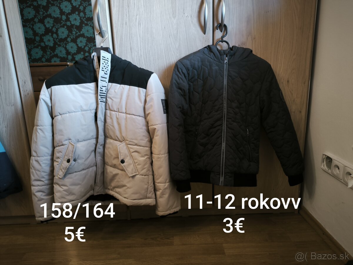 Predám chlapčenské zimné bundy - 2