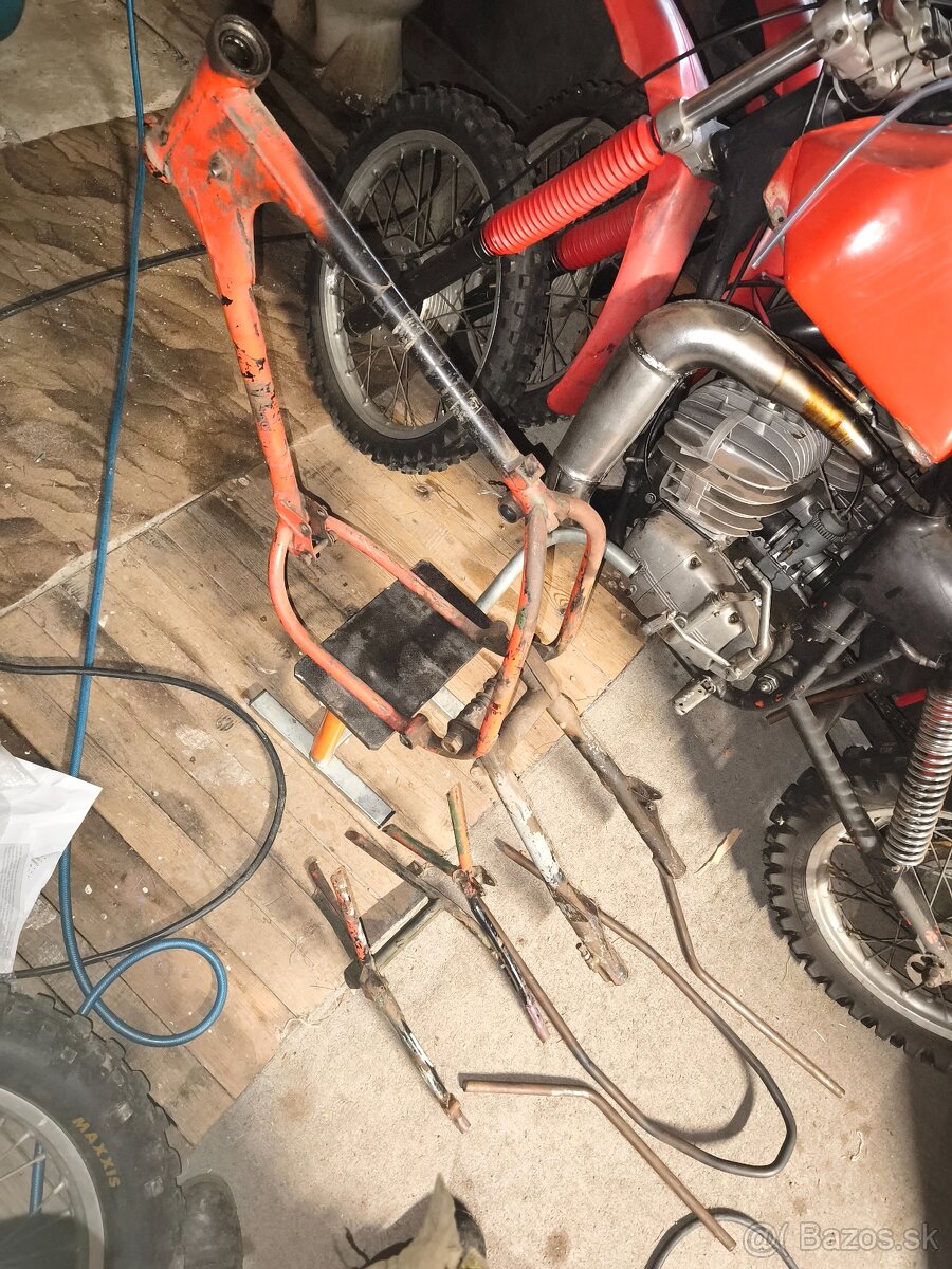 Rám čz motokros - 2