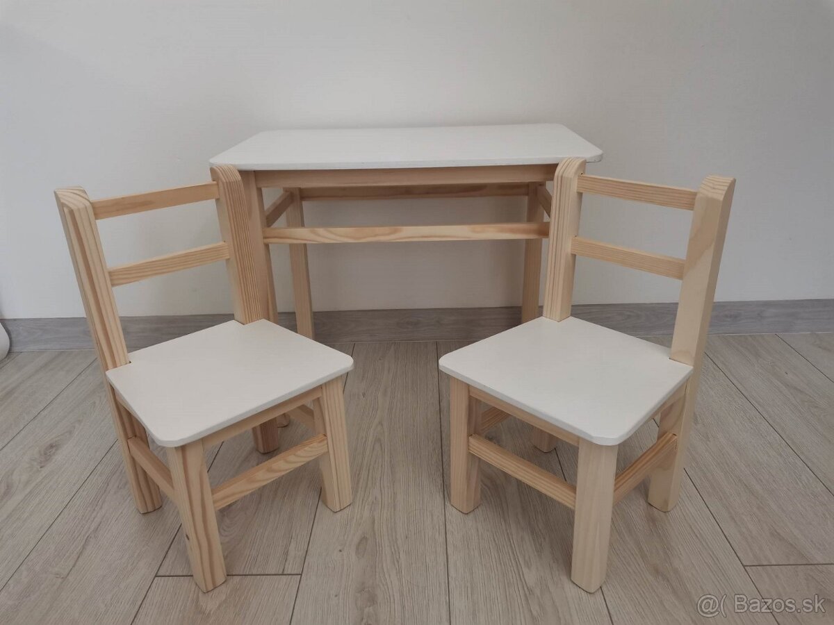 Detský stolík s dvomi stoličkami - 2