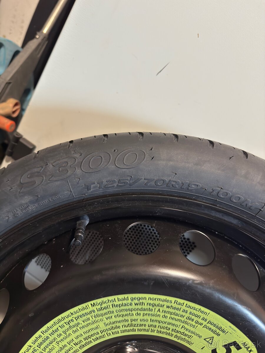 Dojazdová rezerva audi - 2