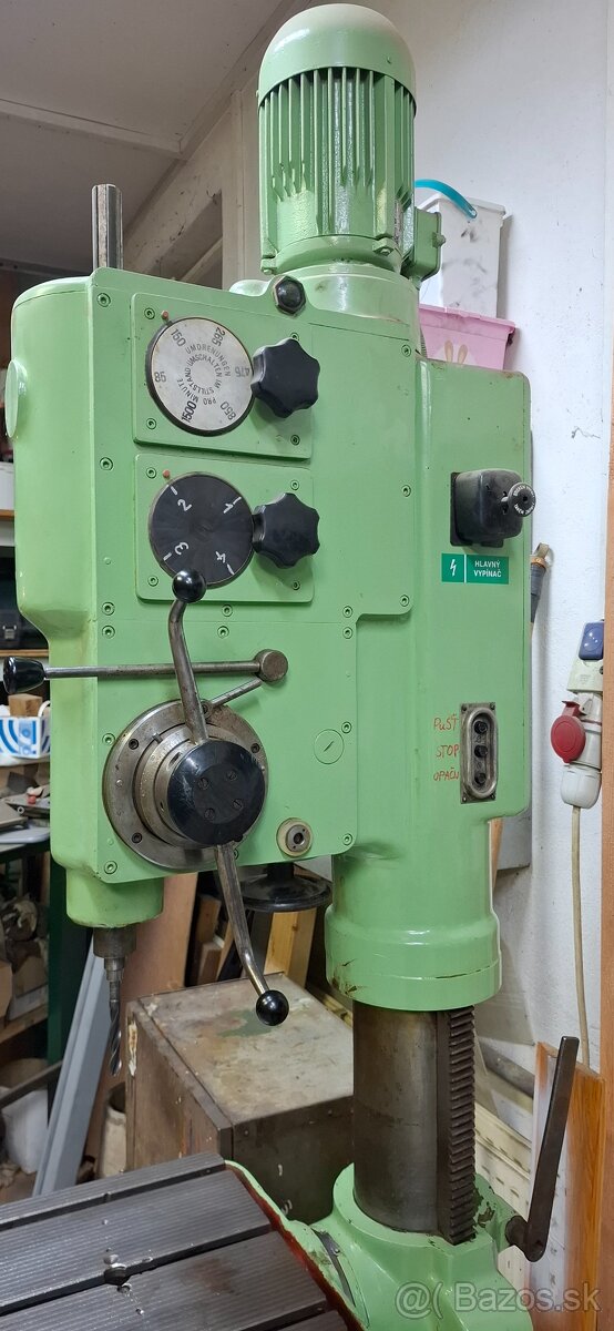 Stĺpová vŕtačka - 2