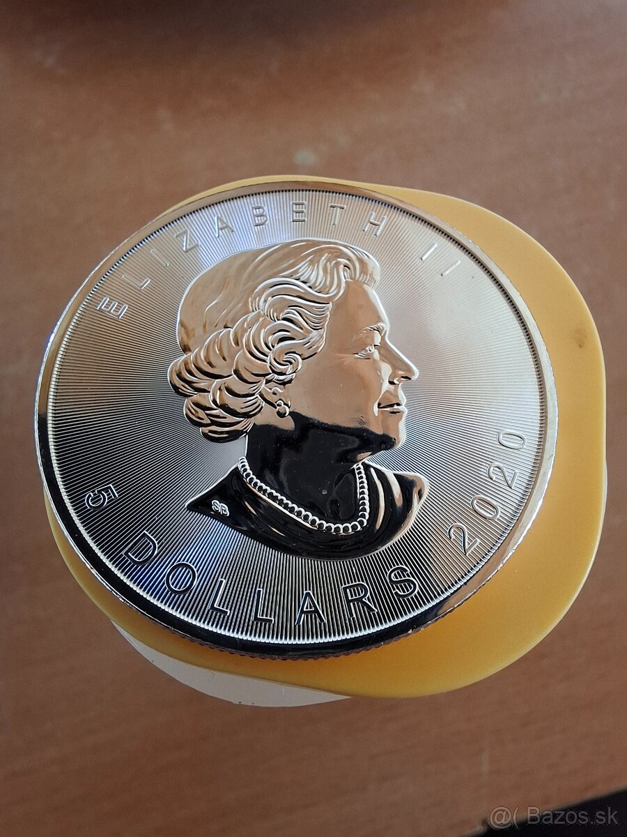 Masterbox Maple Leaf strieborná mince 500ks - 2