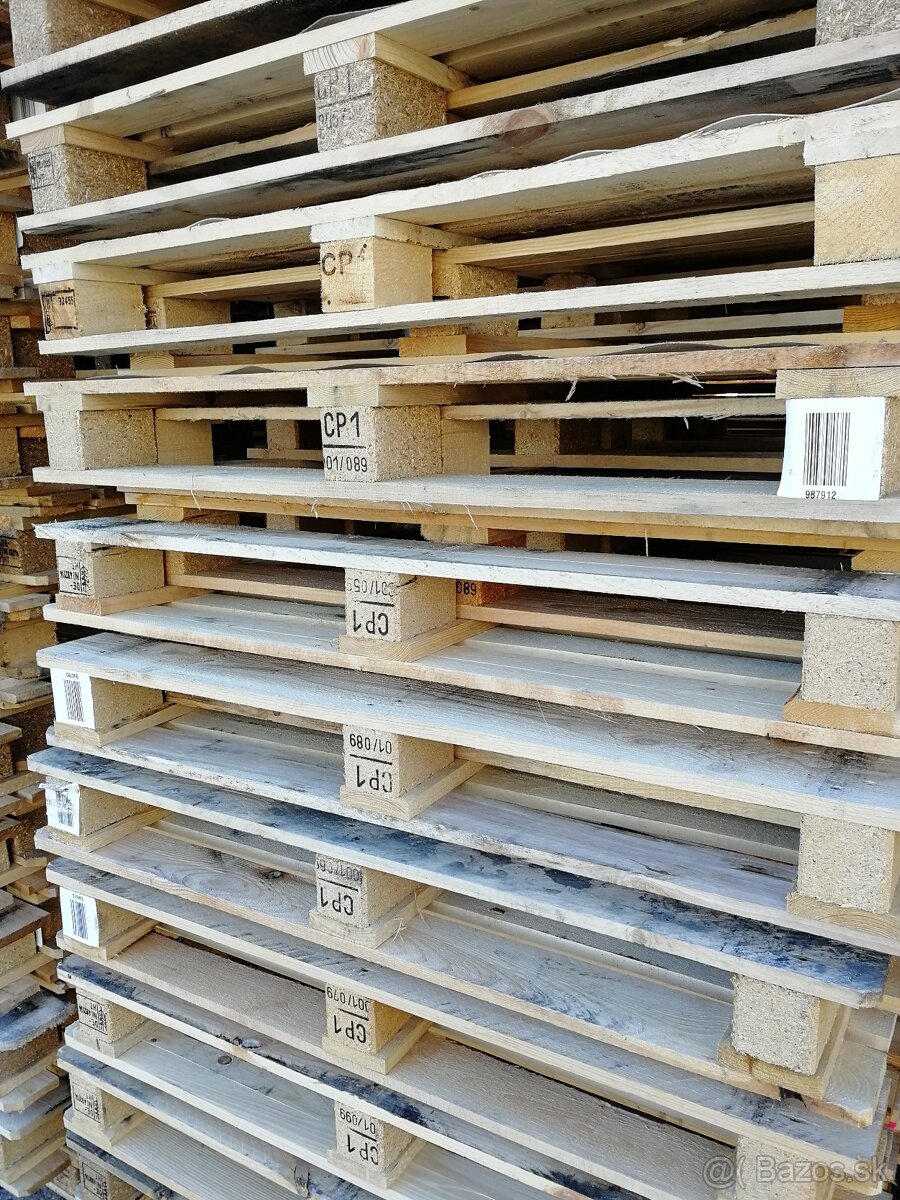 Predam drevene palety CP1 - 2