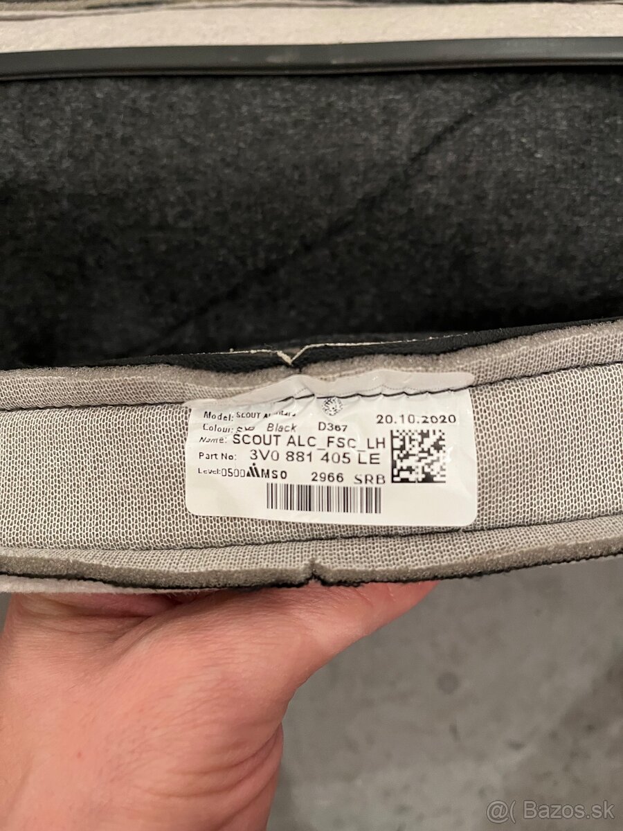 Potah SKODA Superb Alcantara - 2